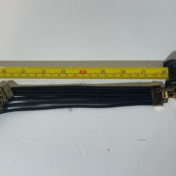 Vintage Bohemian Beaded Skirt Dress Belt Boho Chic - USED - Picture 4 of 5